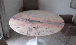 Tisch in Naturstein Rosa Portugallo